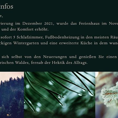 Ferienhaus Bayerischer Wald Regen Exterior foto